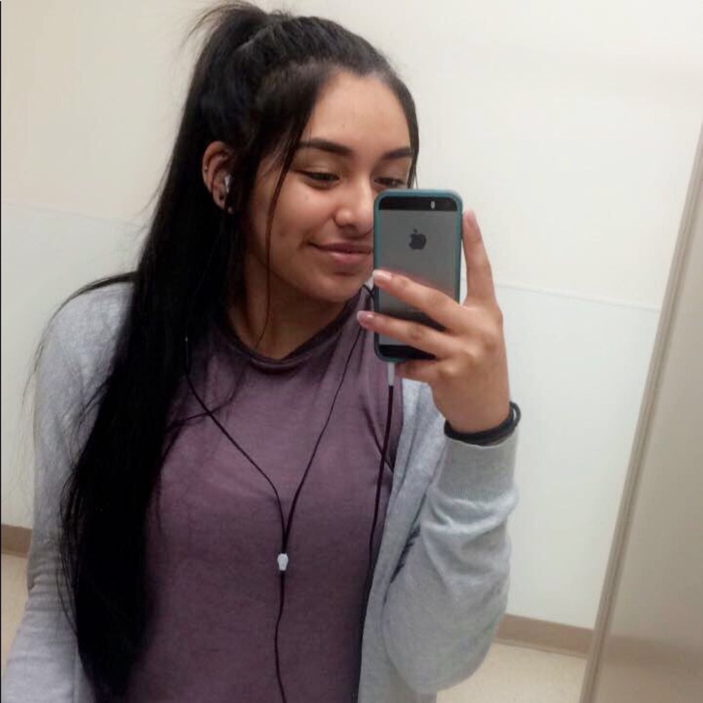 Purple tee